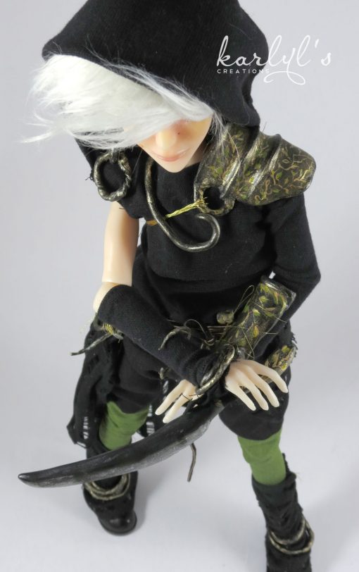 OOAK Elf Ranger Jelani - Image 8