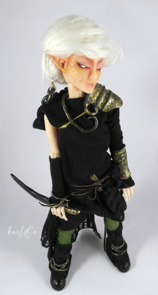 OOAK Elf Ranger Jelani - Image 5
