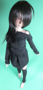 Black Skirt for Ball Jointed Doll
