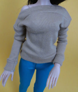 Taupe Shirt for BJD